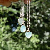 Aquamarine mini pendant