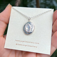 Moonstone rustic mini pendant